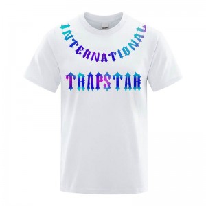 Trapstar 3D Printed Tiger T-shirts Herren Weiß Schweiz | GD54-797