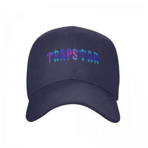 Trapstar Black Cap Hüte Herren Blau Schweiz | WN03-470