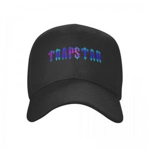 Trapstar Black Cap Hüte Herren Schwarz Schweiz | FV21-637