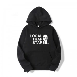 Trapstar Black Local Trap Star Hoodie Herren Schwarz Schweiz | YJ20-789