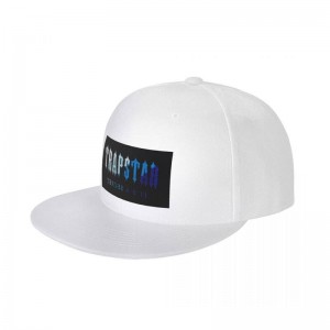 Trapstar Chenille Baseball Cap Hüte Herren Weiß Schweiz | CN30-465