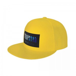 Trapstar Chenille Baseball Cap Hüte Herren Gelb Schweiz | MT82-519