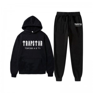 Trapstar Chenille Decoded Mit Kapuze Trainingsanzug Herren Schwarz Schweiz | NA22-401