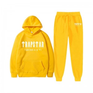 Trapstar Chenille Decoded Mit Kapuze Trainingsanzug Herren Gelb Schweiz | YD19-497