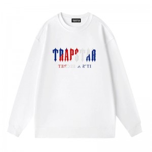 Trapstar Crewneck It’s A Secret Galaxy Sweatshirts Herren Weiß Schweiz | BP67-268