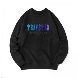 Trapstar Crewneck It's a Secret Sweatshirts Herren Schwarz Schweiz | OI49-655