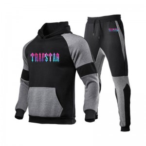 Trapstar Fleece Causal Sport Trainingsanzug Herren Schwarz Schweiz | CK67-185