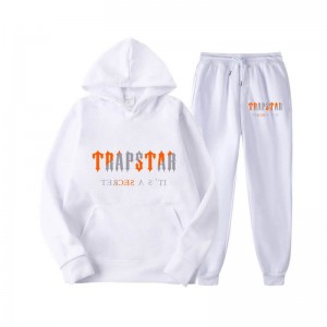 Trapstar Fleece It's Secret Trainingsanzug Herren Weiß Schweiz | CB78-693