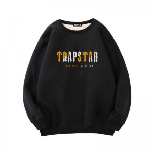 Trapstar Fleece It's a Secret Sweatshirts Herren Schwarz Schweiz | OZ53-451