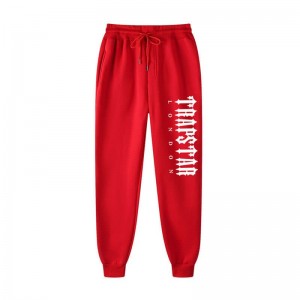 Trapstar Fleece London Shining Hose Herren Rot Schweiz | HK20-541