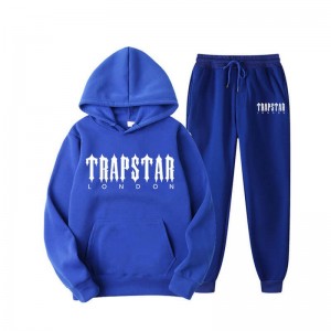 Trapstar Fleece London Shining Trainingsanzug Herren Blau Schweiz | VA06-347