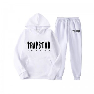 Trapstar Fleece London Trainingsanzug Herren Weiß Schweiz | RS07-055