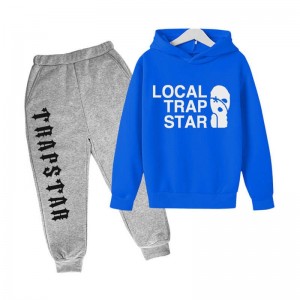 Trapstar Funny Face Smile Trainingsanzug Herren Blau Schweiz | OK53-422