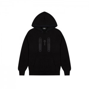 Trapstar Irongate T Trap Fleece Hoodie Herren Schwarz Schweiz | QO69-928