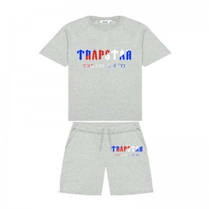 Trapstar It's A Secret Set Kurze Hose Herren Grau Schweiz | SO17-407