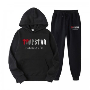 Trapstar It's A Secret Set Trainingsanzug Herren Schwarz Schweiz | TO99-975