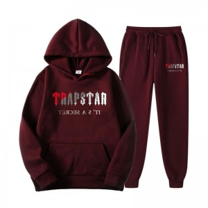 Trapstar It's A Secret Set Win Trainingsanzug Herren Bordeaux Rot Schweiz | LE43-900