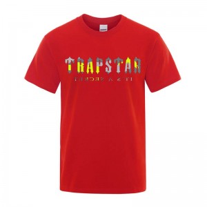 Trapstar Its a Secret Dave T-shirts Herren Rot Schweiz | TG10-353