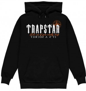 Trapstar It's a Secret Funny Hoodie Herren Schwarz Schweiz | RW13-476