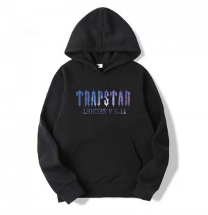 Trapstar It's a Secret Galaxy Hoodie Herren Schwarz Schweiz | HP80-016