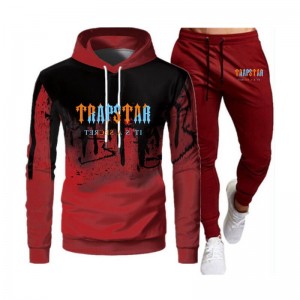 Trapstar It's a Secret Printed Logo Trainingsanzug Herren Rot Schweiz | DG36-056