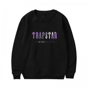 Trapstar It's a Secret Shining Galaxy Sweatshirts Herren Schwarz Schweiz | UB06-030