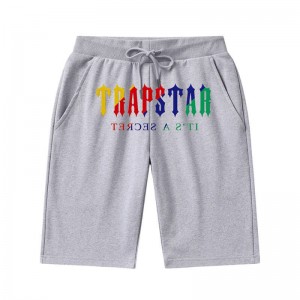 Trapstar It's a Secret Shinning Galaxy Kurze Hose Herren Grau Schweiz | BI93-781