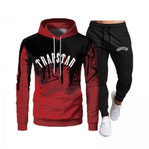 Trapstar It's a Secret Streetwear Trainingsanzug Herren Rot Schweiz | YM07-533