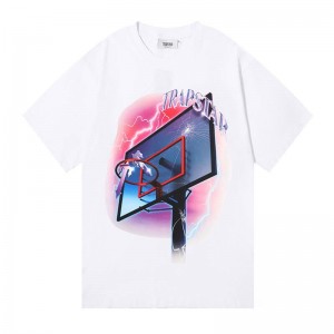 Trapstar Lightning Basketball T-shirts Herren Weiß Schweiz | AL50-221