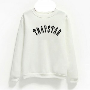 Trapstar Logo Sweatshirts Herren Weiß Schweiz | GE20-297