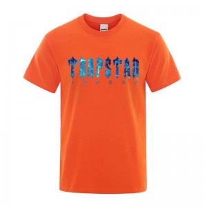 Trapstar London Chenille Tee T-shirts Herren Orange Schweiz | TB58-961