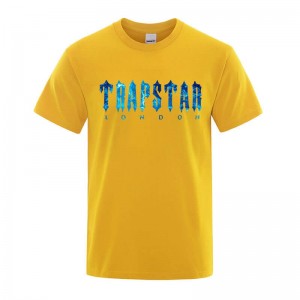 Trapstar London Chenille Tee T-shirts Herren Gelb Schweiz | YY28-916