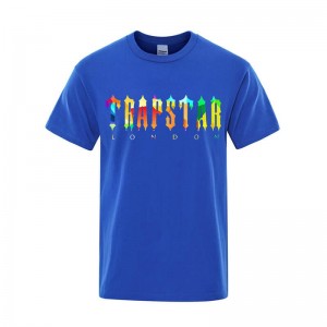 Trapstar London Lemon T-shirts Herren Blau Schweiz | TP74-889