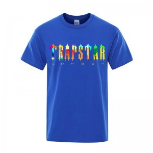 Trapstar London Lemon T-shirts Herren Blau Schweiz | MJ61-138