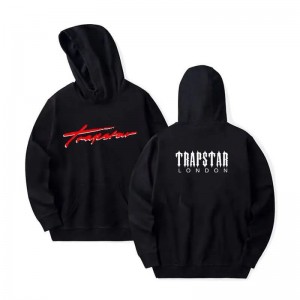 Trapstar London Logo Hoodie Herren Schwarz Schweiz | ZI38-772