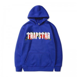 Trapstar Long Sleeve Hoodie Herren Blau Schweiz | VB85-032