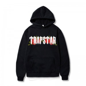 Trapstar Long Sleeve Hoodie Herren Schwarz Schweiz | NU57-900