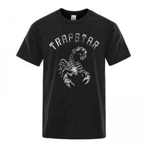 Trapstar Spider Printed Graphic Tee T-shirts Herren Schwarz Schweiz | ZM96-390