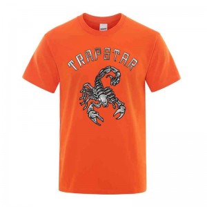 Trapstar Spider Printed Graphic Tee T-shirts Herren Orange Schweiz | TO59-648