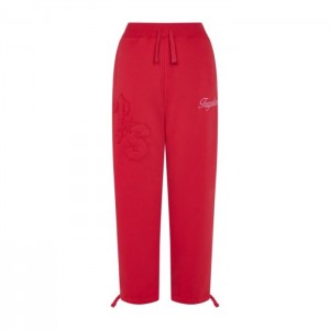 Trapstar TS-Star Drawcord Hem Jogginghose Damen Rot Schweiz | YD82-545