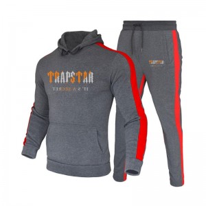 Trapstar Winter Logo Mit Kapuze Trainingsanzug Herren Grau Schweiz | QY51-866