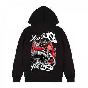 Trapstar You Cruise You Lose Paint Splatter Hoodie Herren Schwarz Schweiz | IH85-659