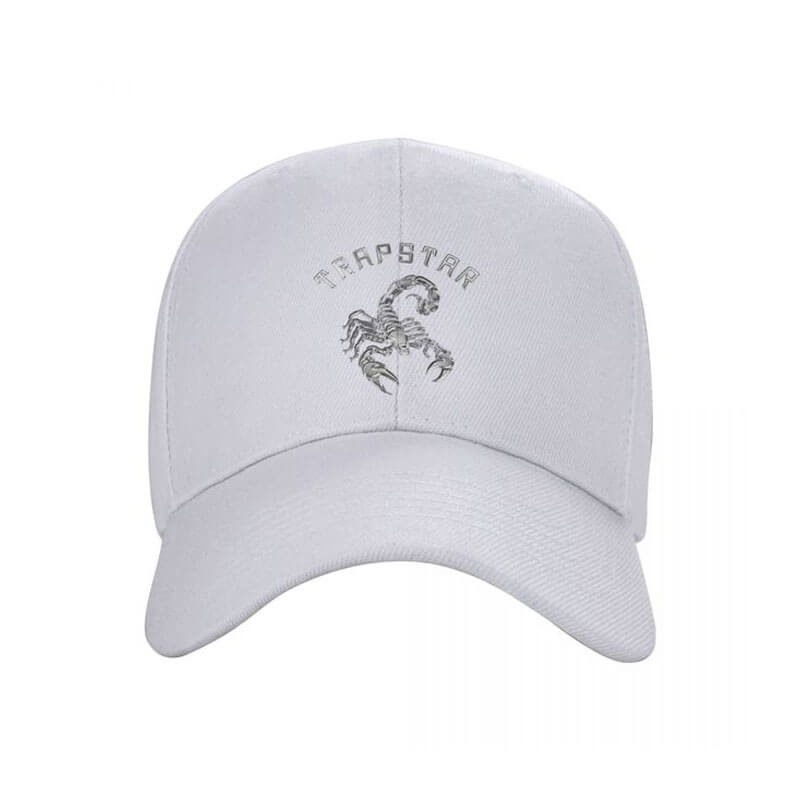 Trapstar Baseball black Cap Hüte Herren Weiß Schweiz | DJ13-263