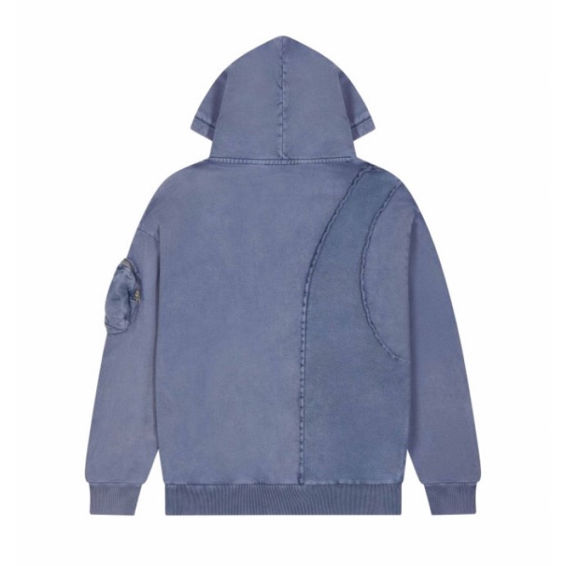 Trapstar Construct Hoodie Trainingsanzug Herren Blau Schweiz | IU21-497