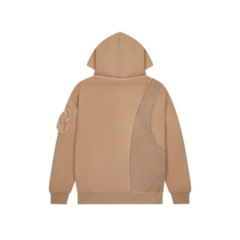 Trapstar Construct Hyperdrive Hoodie Herren Kaffee Schweiz | BH37-216