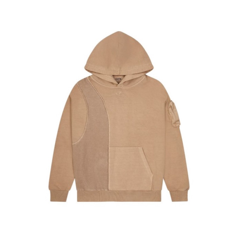 Trapstar Construct Hyperdrive Hoodie Herren Kaffee Schweiz | BH37-216