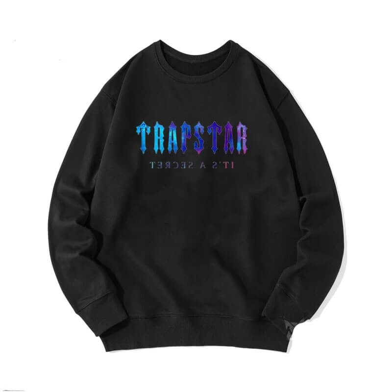 Trapstar Crewneck It\'s a Secret Sweatshirts Herren Schwarz Schweiz | OI49-655