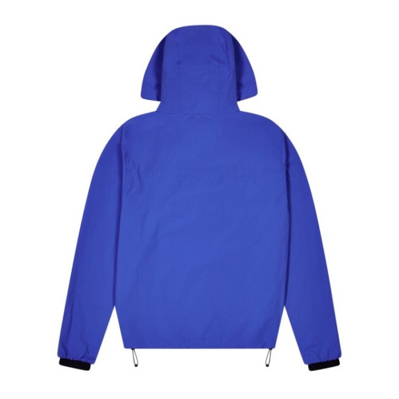 Trapstar Hyperdrive Embossed Windbreaker Oberbekleidung Herren Blau Schweiz | ZZ08-614