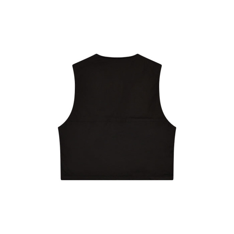 Trapstar Hyperdrive Pocket Vest Oberbekleidung Herren Schwarz Schweiz | AJ78-095