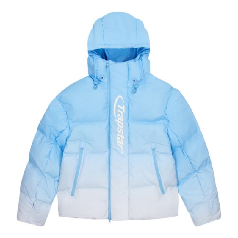 Trapstar Hyperdrive Technical Puffer Oberbekleidung Herren Blau Schweiz | EJ53-564